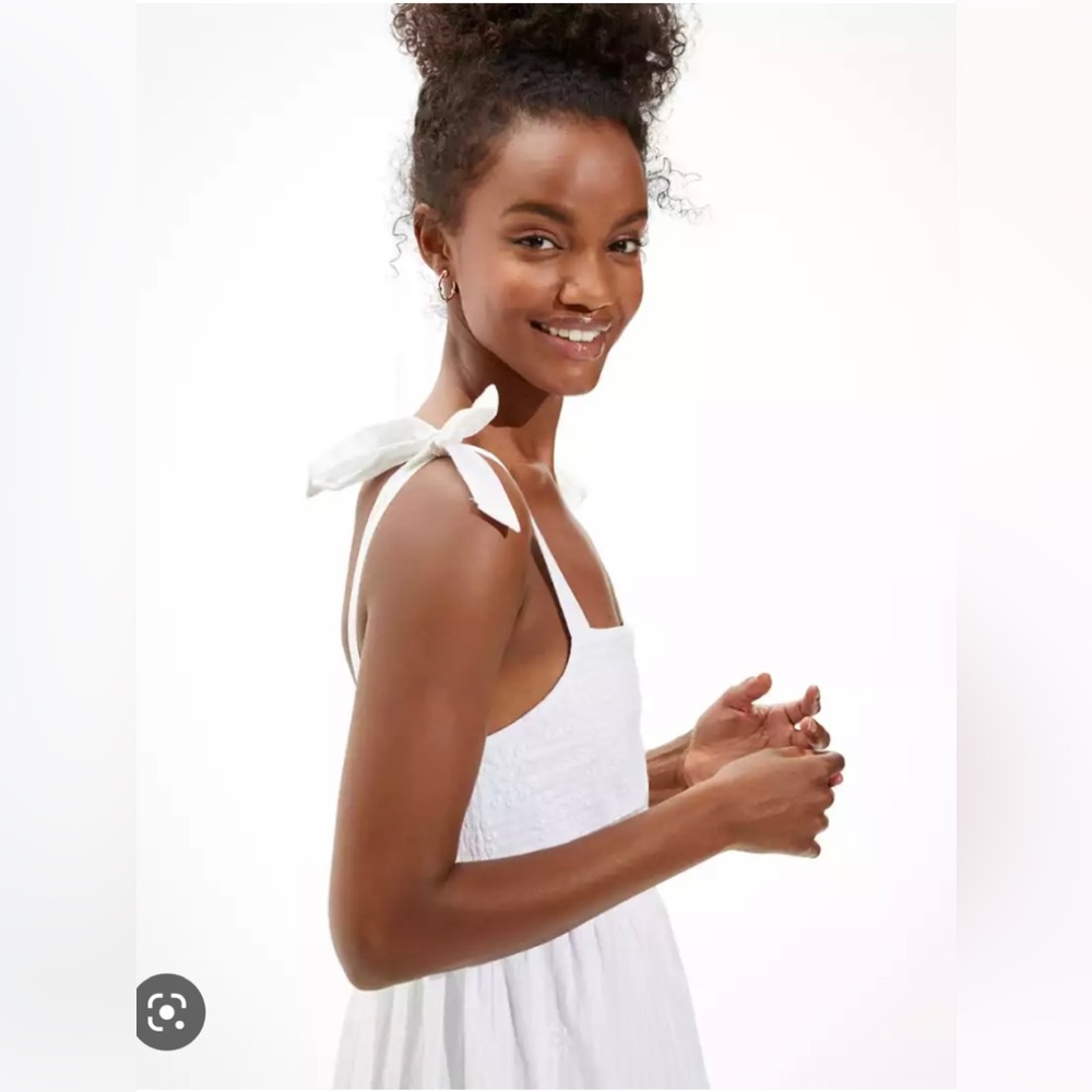 American Eagle tie strap midi dress
